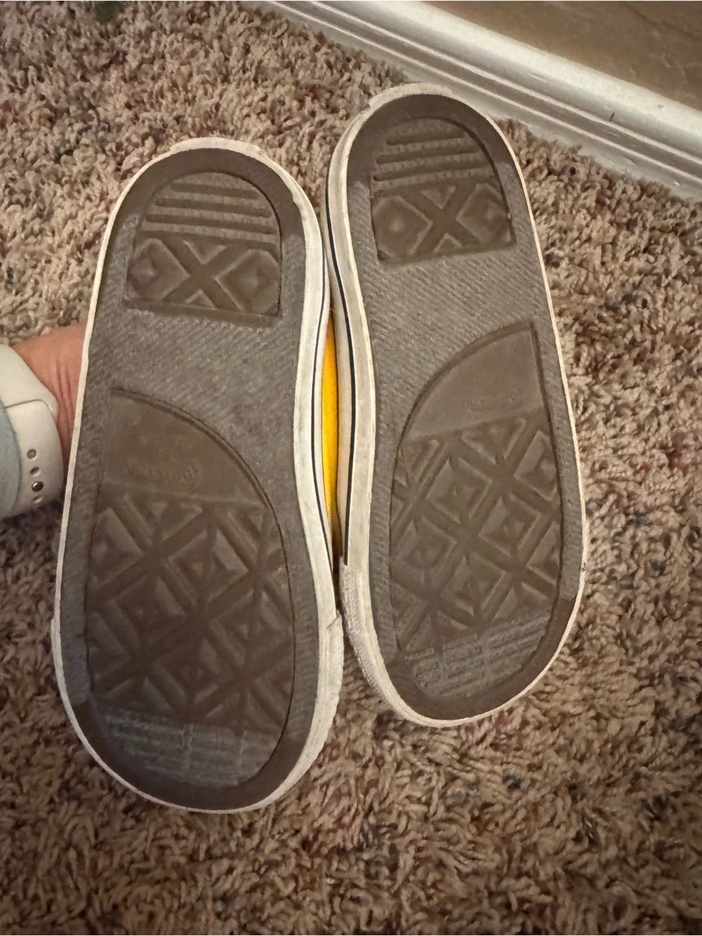 Converse Toddler High-Top Sneakers in Yellow